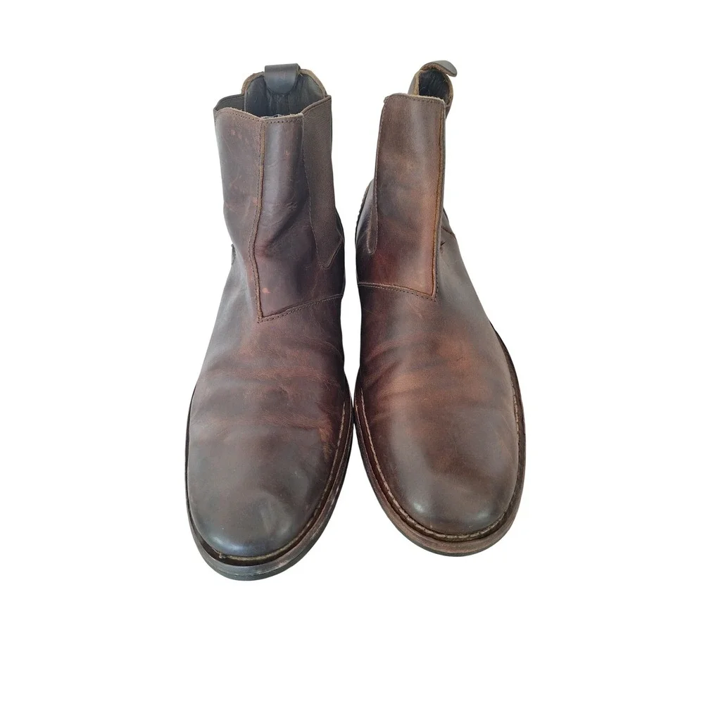 Wolverine 1000 Mile Montague Dark Brown Leather Chelsea Boots Mens 8.5 D W05452